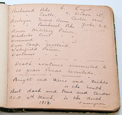 Cryer Autograph Book