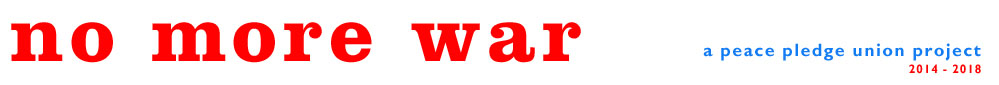 no more war banner